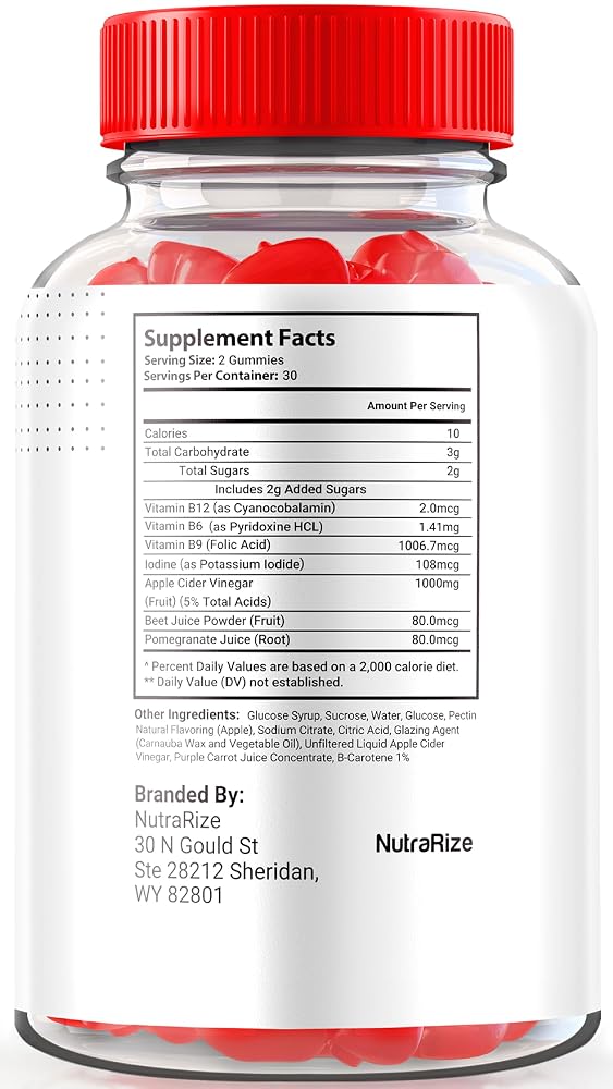 NutraRize Valiant Keto + ACV Gummies - 180 Gummies - image 2