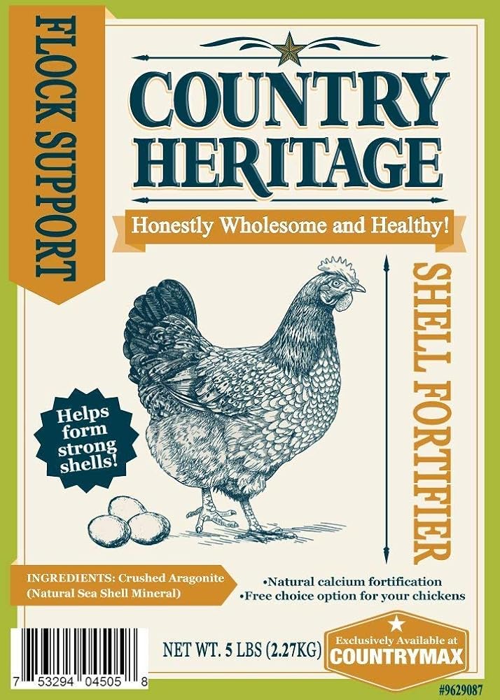 Country Heritage Chicken Egg Shell Hardener Calcium Supplement - 5 lb - image 4