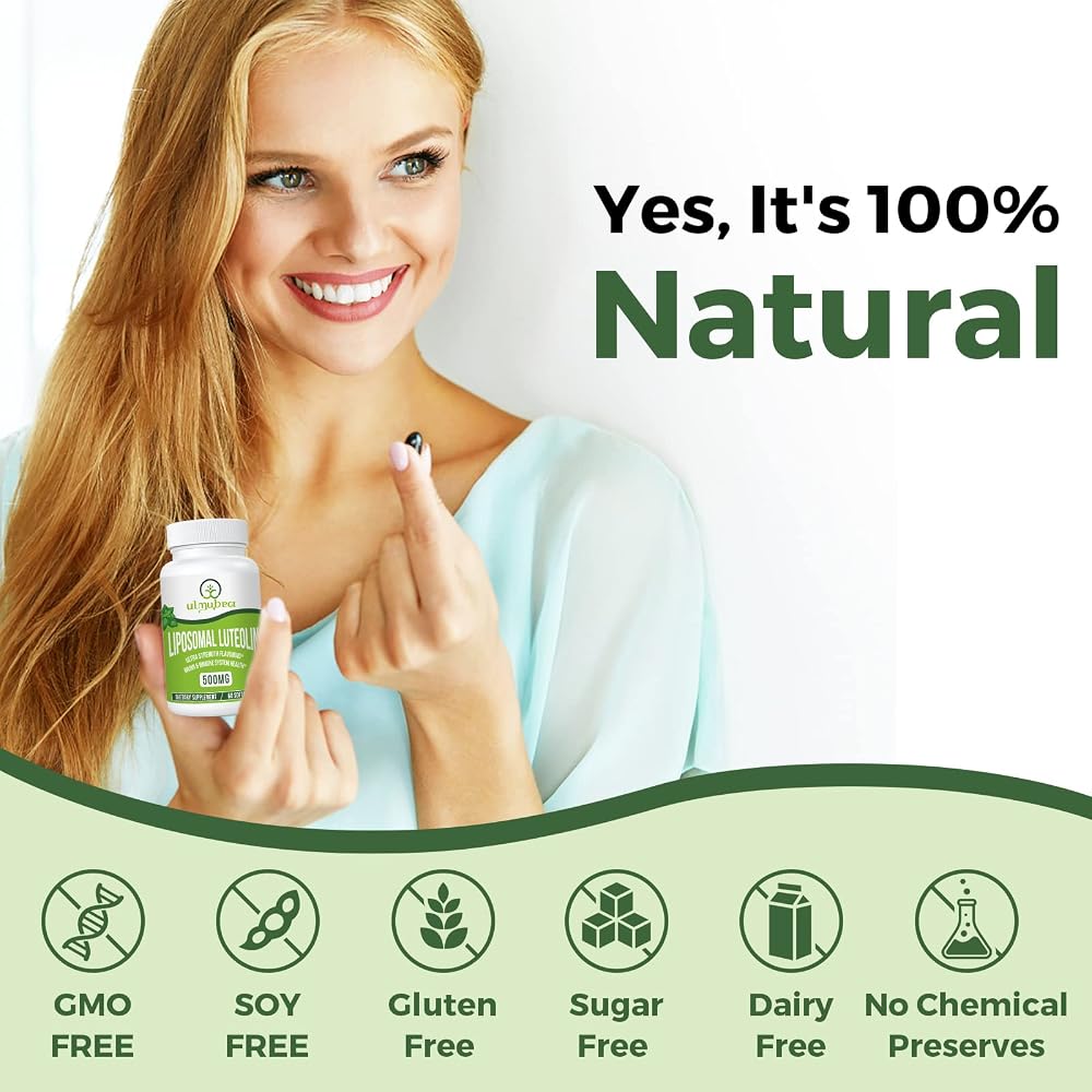 Ulmubra Liposomal Luteolin 500 MG - image 5