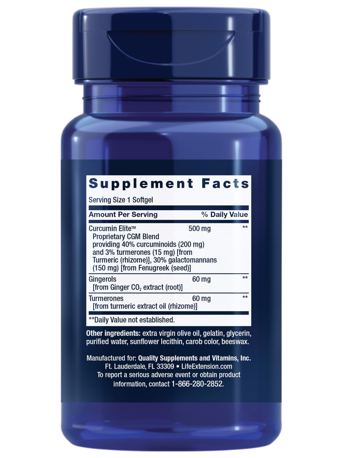 Life Extension Advanced Curcumin Elite Turmeric Extract - 30 Softgels - image 5