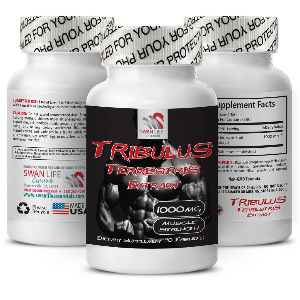 Health Solution Prime Tribulus Terrestris Extract 1000mg - 180 Tablets - image 7