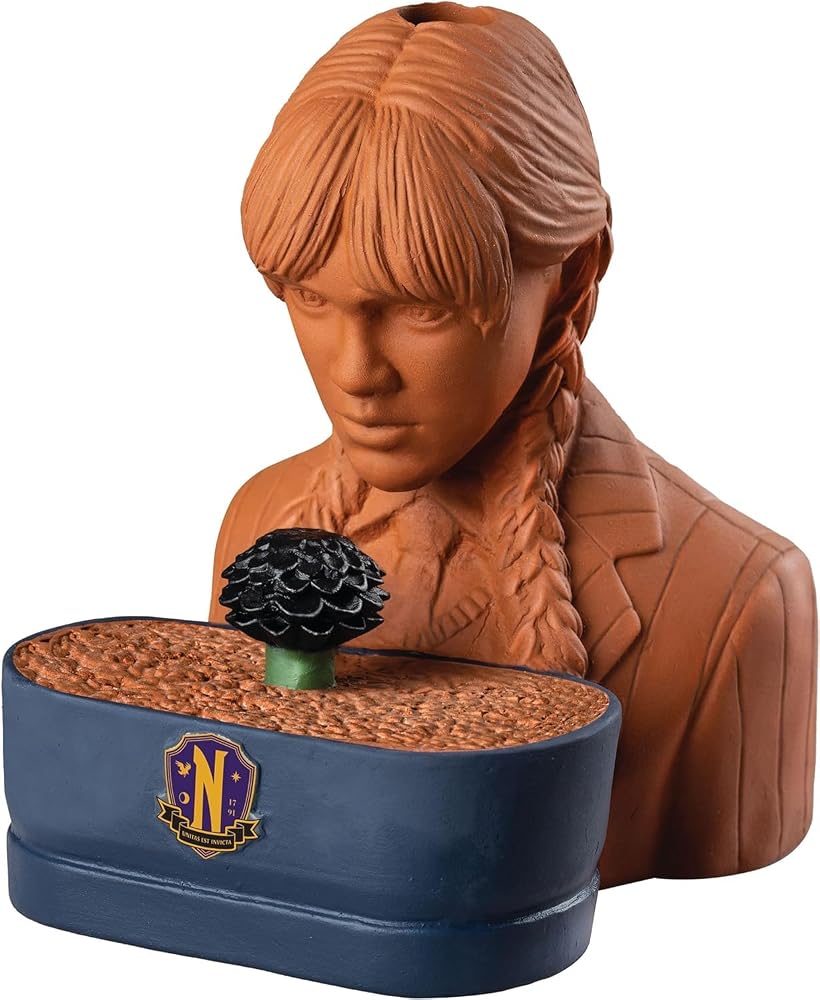 Chia Pet Wednesday Terracotta Planter with Seed Pack - image 2