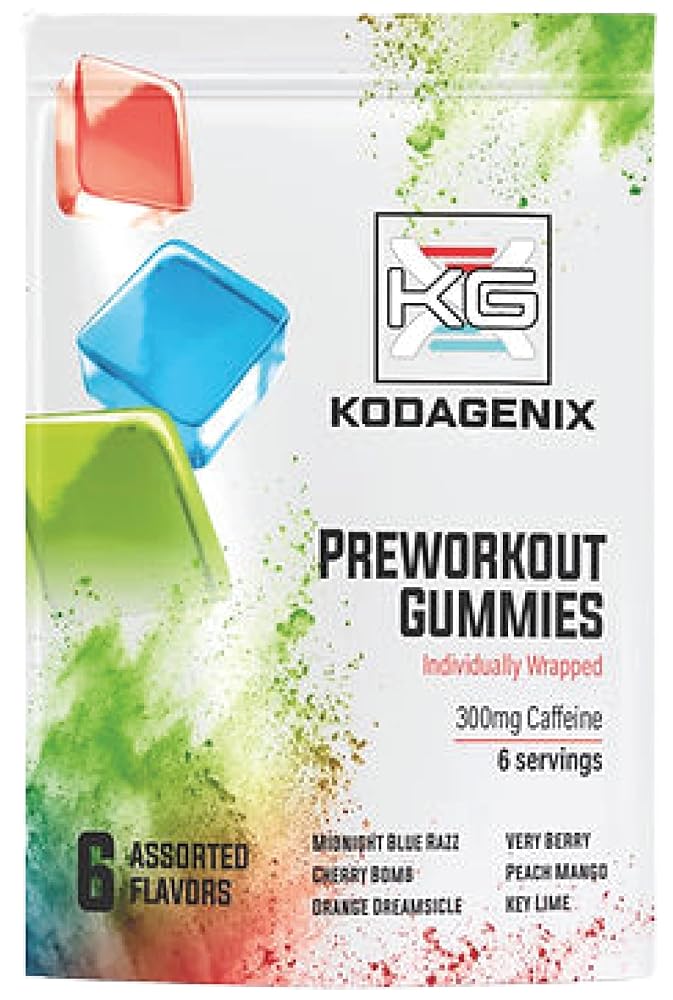 Kodagenix Pre-Workout Gummy - 6 Count