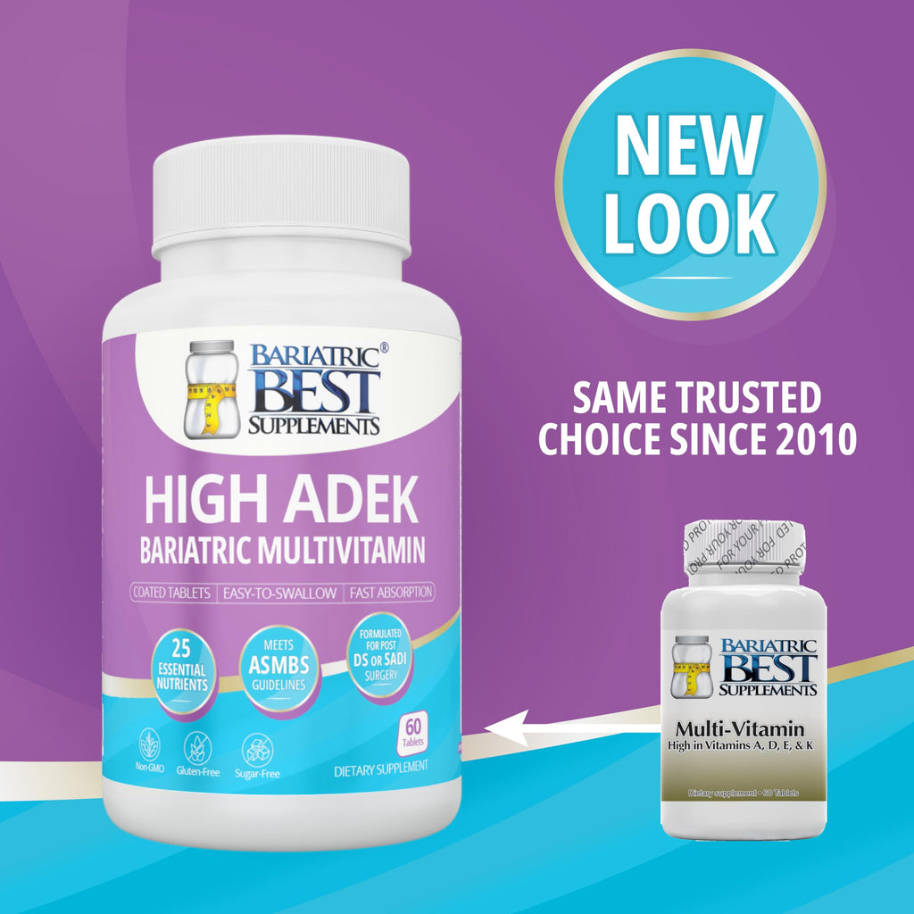 Bariatric Best High ADEK Multivitamin for Bariatric Surgery - 60 Tablets - image 2