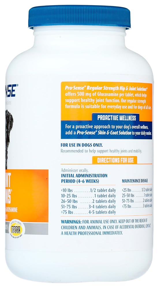 ProSense Regular Glucosamine Tablets for Dogs - 60 Count - image 5