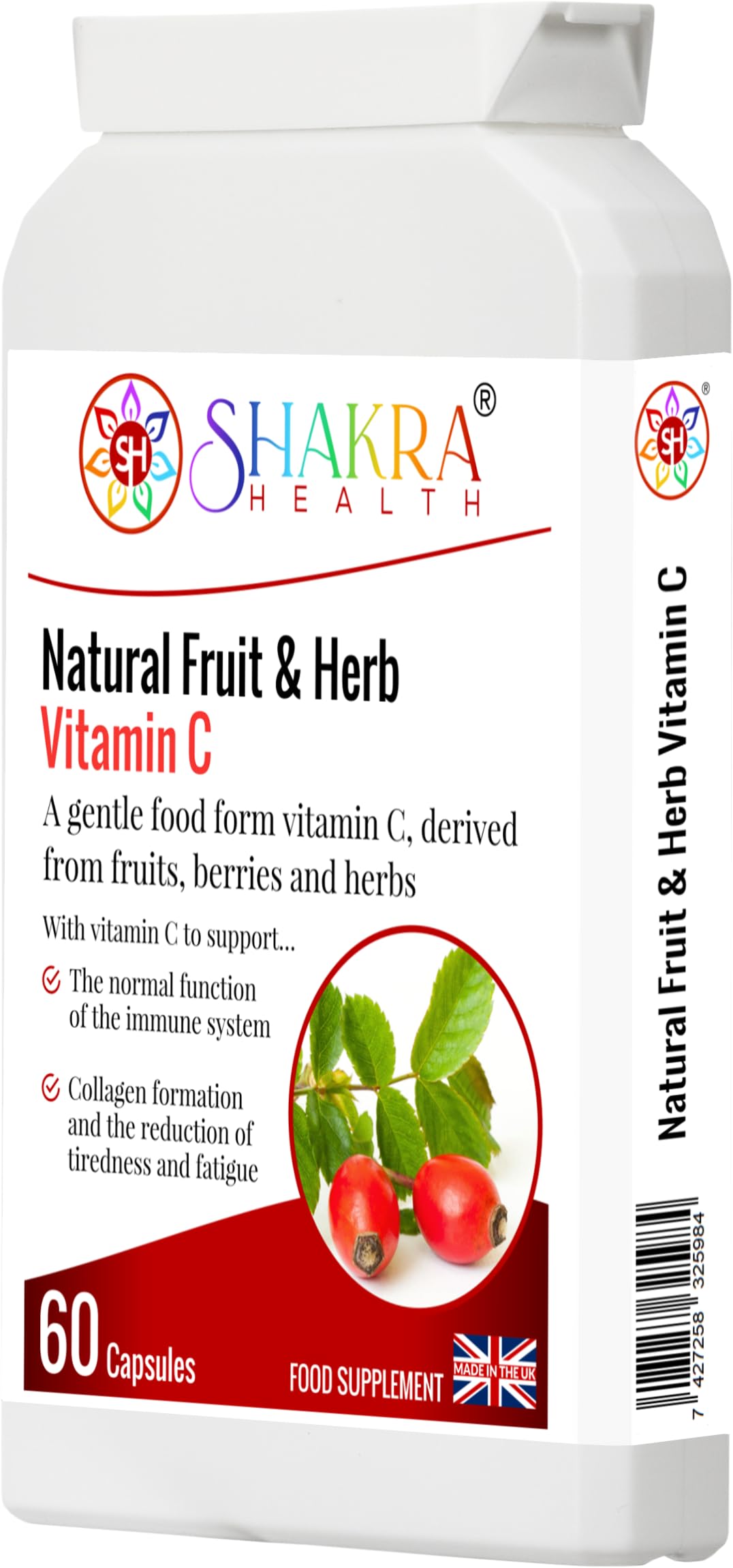 SH Shakra Health Natural Fruit & Herb Vitamin C - 1 Count - image 3