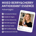 RUNICA 6X 6-in-1 Mixed Berry & Cherry Antioxidant Supplement
