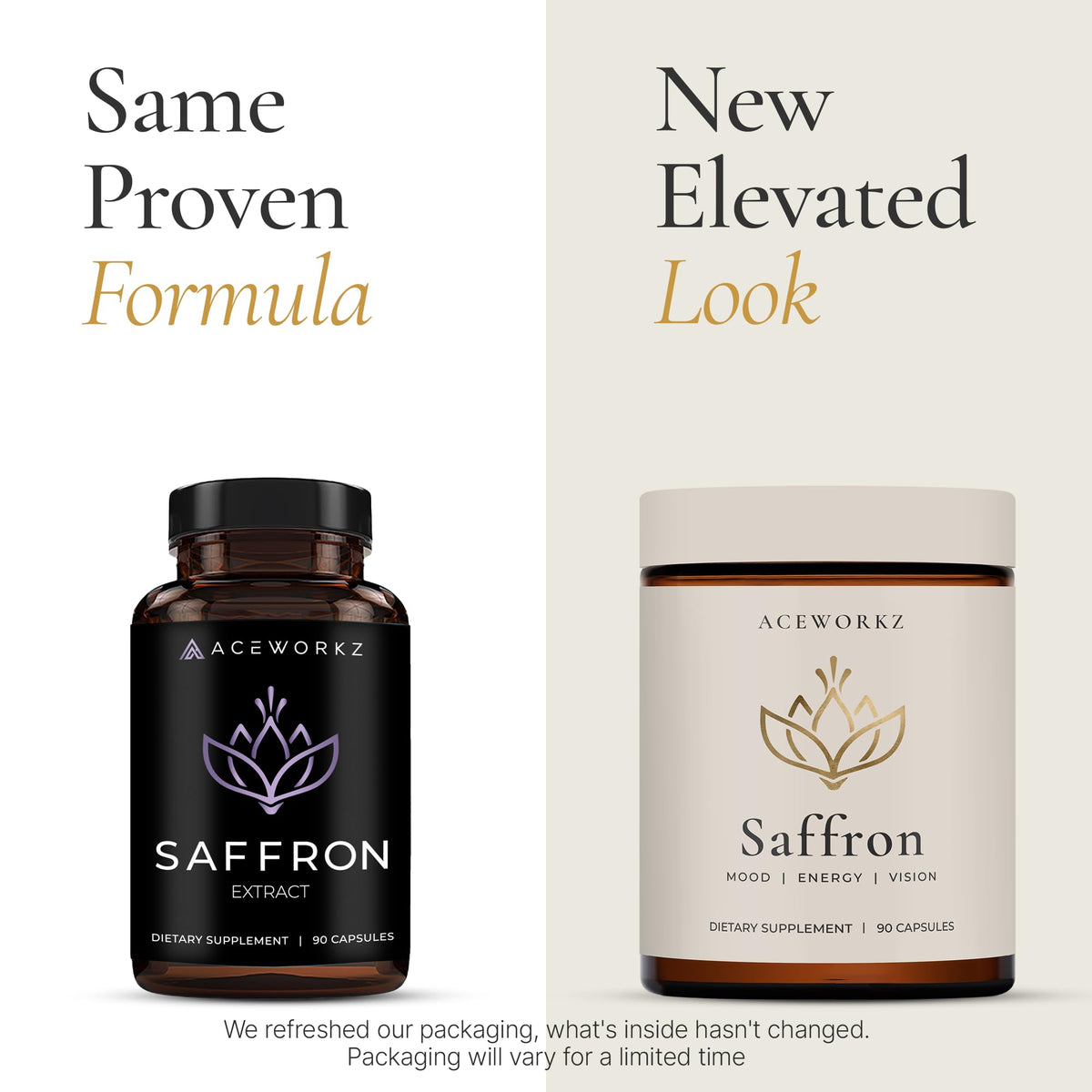 ACEWORKZ Appetite Suppressant Capsules with Saffron & BioPerine - 90 Capsules - image 2