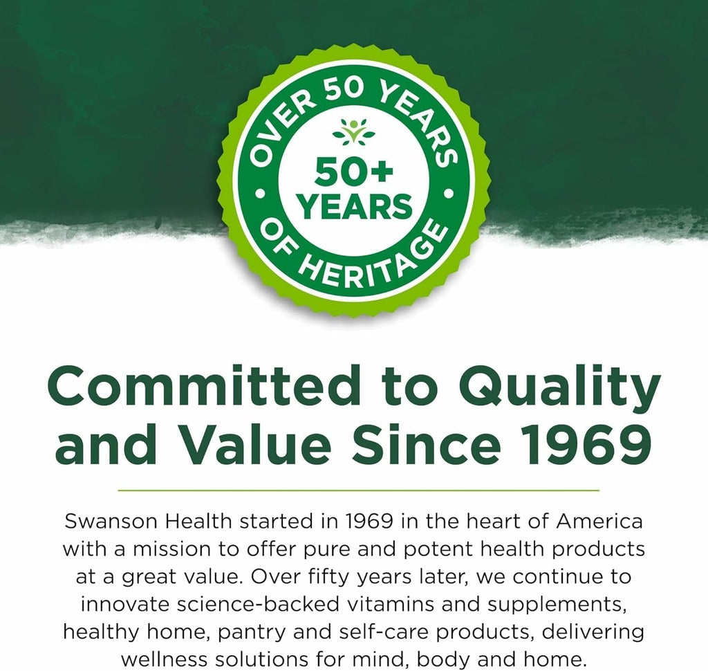 Swanson Full Spectrum Cilantro (Coriander), 425 mg, 60 Capsules