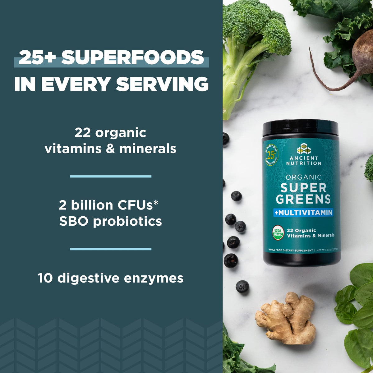 Ancient Nutrition Supergreens