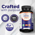 Vitamatic MCT Oil 3000 mg with C8 & C10 - 360 Softgels - image 7