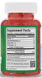 Maxi Health Vitamin D3 1000 IU Gummies Cherry - 60 Count - image 3