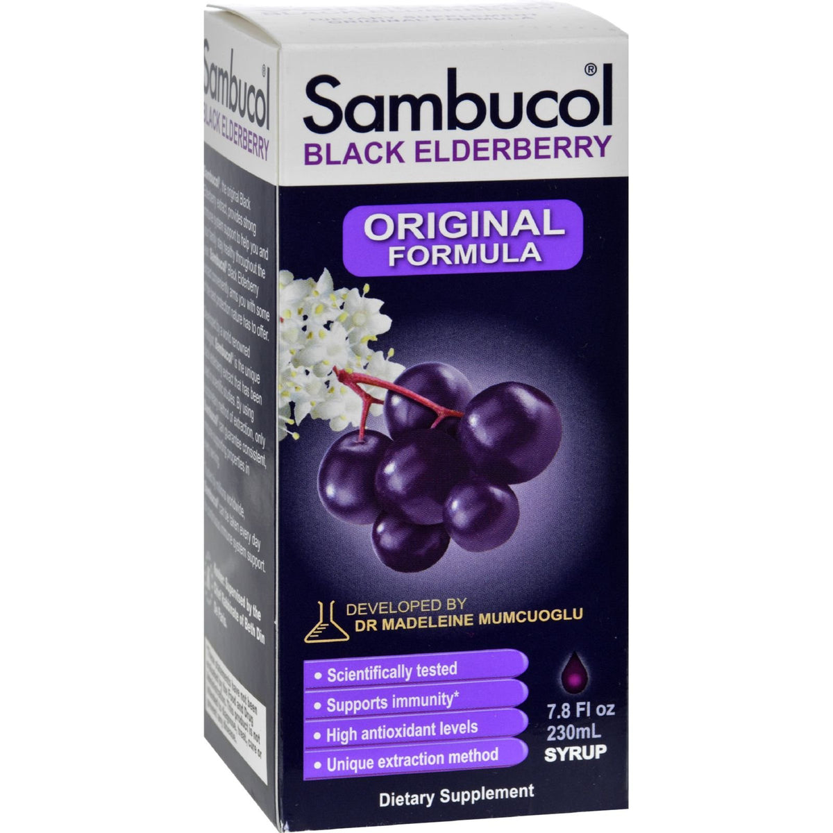 Sambucol Original Black Elderberry Liquid - 3 Pack