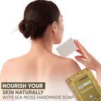 HERBOGANIC Sea Moss Handmade Soap Bar - 100g - image 8