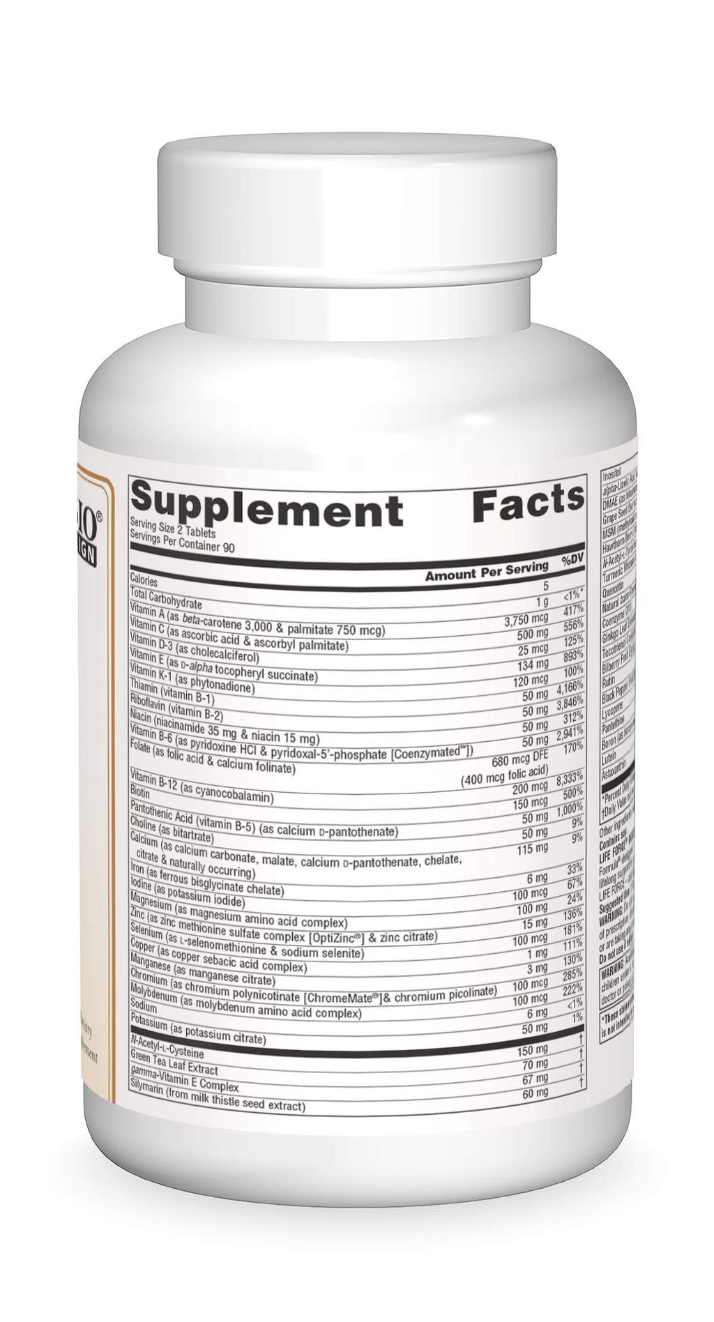 Source Naturals Life Force Multiple Tablets