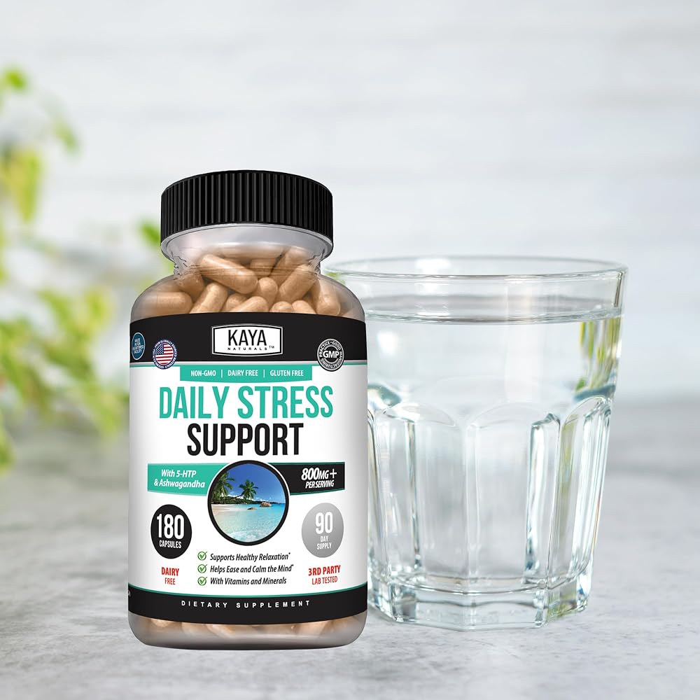 Kaya Naturals Daily Stress Support with Ashwagandha & GABA - image 9