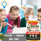 HerbGenix Kids Brain Booster Omega 3 6 9 DHA Gummies - 60 Gummies - image 7