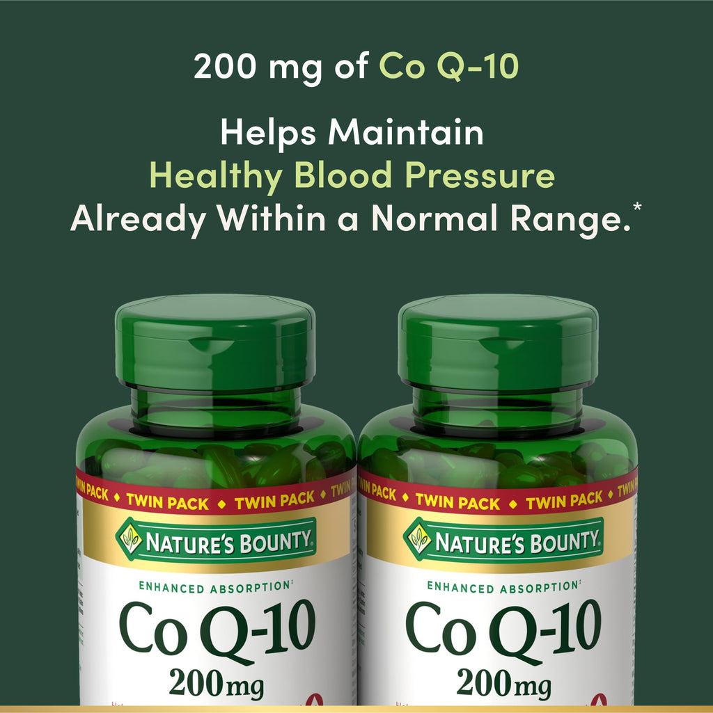 Nature's Bounty CoQ10 200mg Softgels - 160 Softgels - image 3