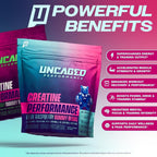 Uncaged Performance Creatine Monohydrate Gummies