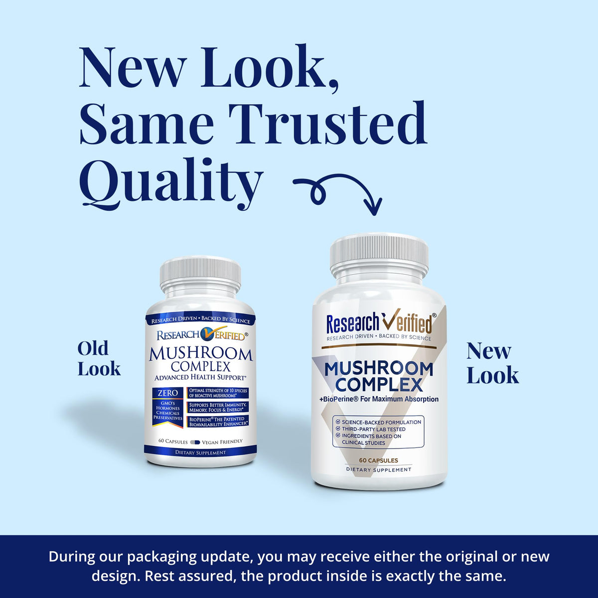 Research Verified® Mushroom Complex - 60 Capsules