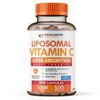 Wholesome Wellness Liposomal Vitamin C Capsules - 200 Count