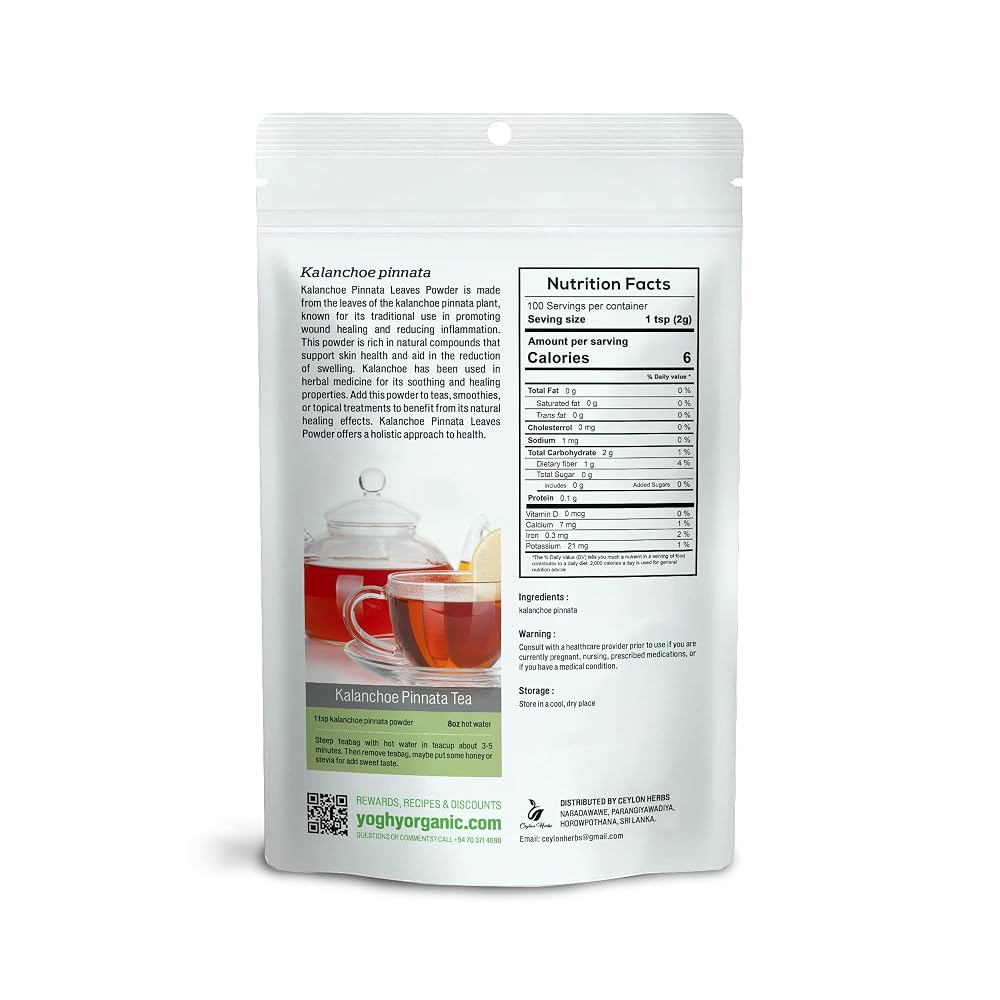 Generic Kalanchoe Pinnata Leaves Powder - 100g - image 4
