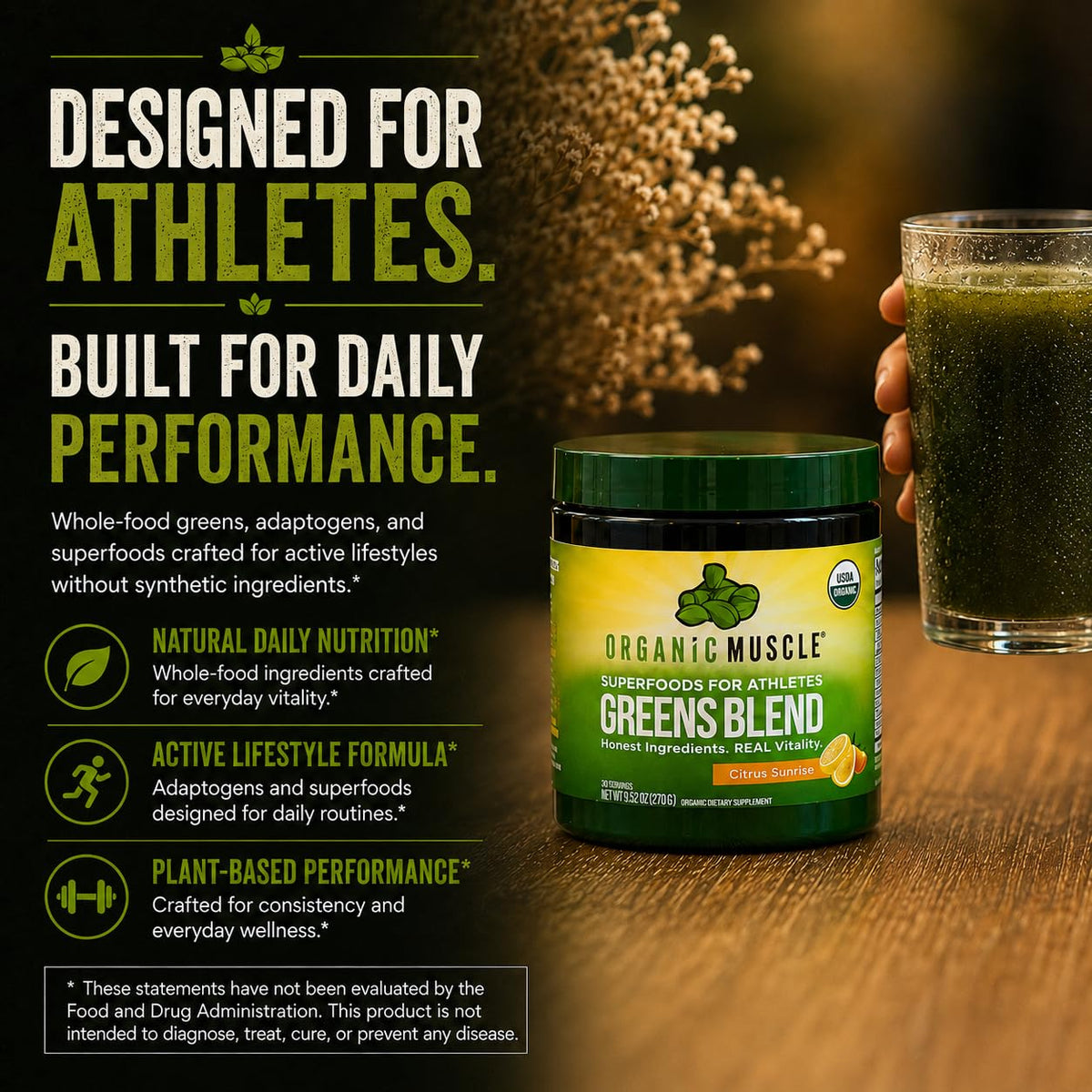 Organic Muscle Super Food Powder Parent