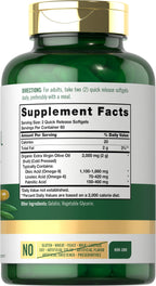 Carlyle Olive Oil Extra Virgin 2000mg - 120 Softgels - image 2