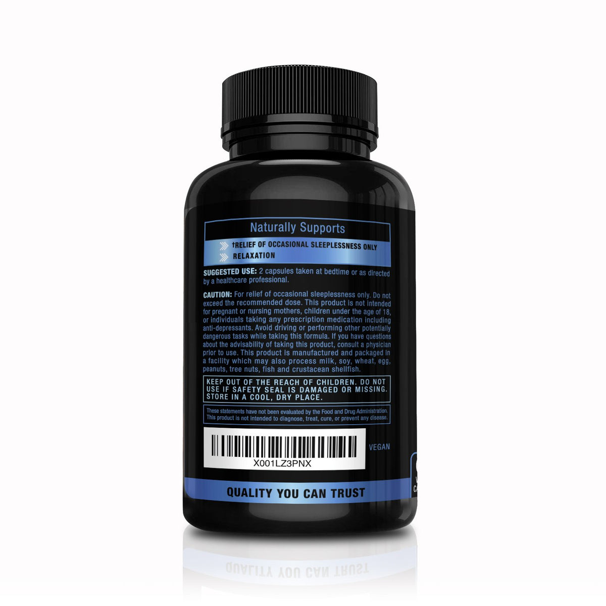 Revive Herbs Melatonin GABA L-Theanine - 60 Vegetarian Capsules - image 3