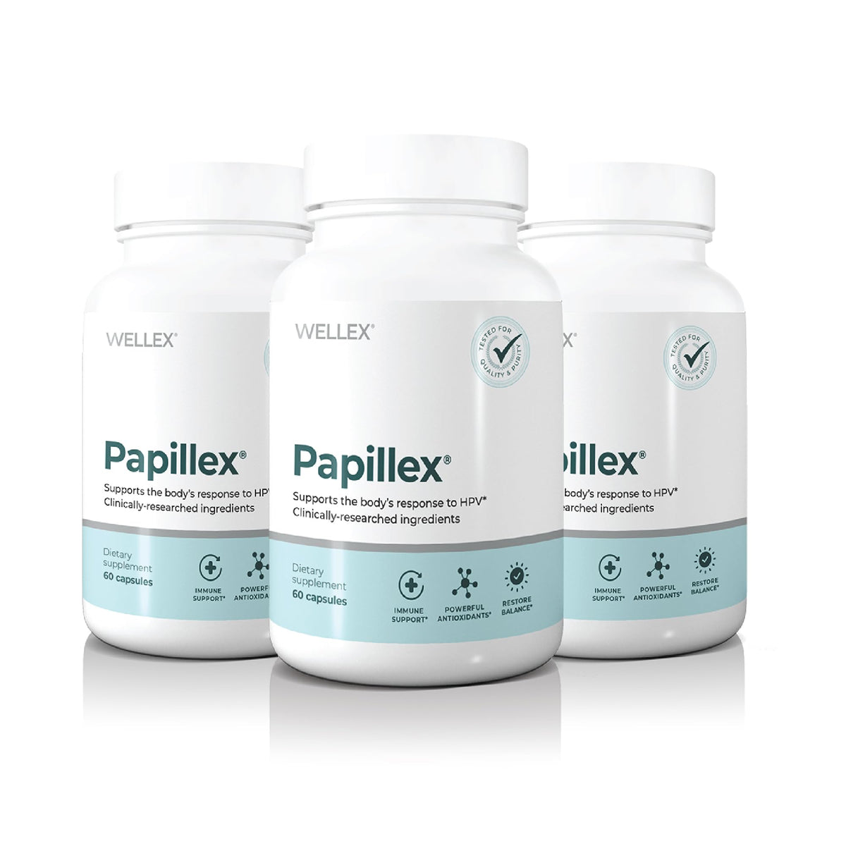 Papillex Immune Support Capsules - 180 Capsules (3 Pack)