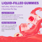 Edmmyliy Womens Multivitamin Gummy 50 and Over - Chewable Multi