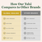 Global Healing Center Organic Tulsi Holy Basil Extract Drops - 2 Fl Oz - image 5