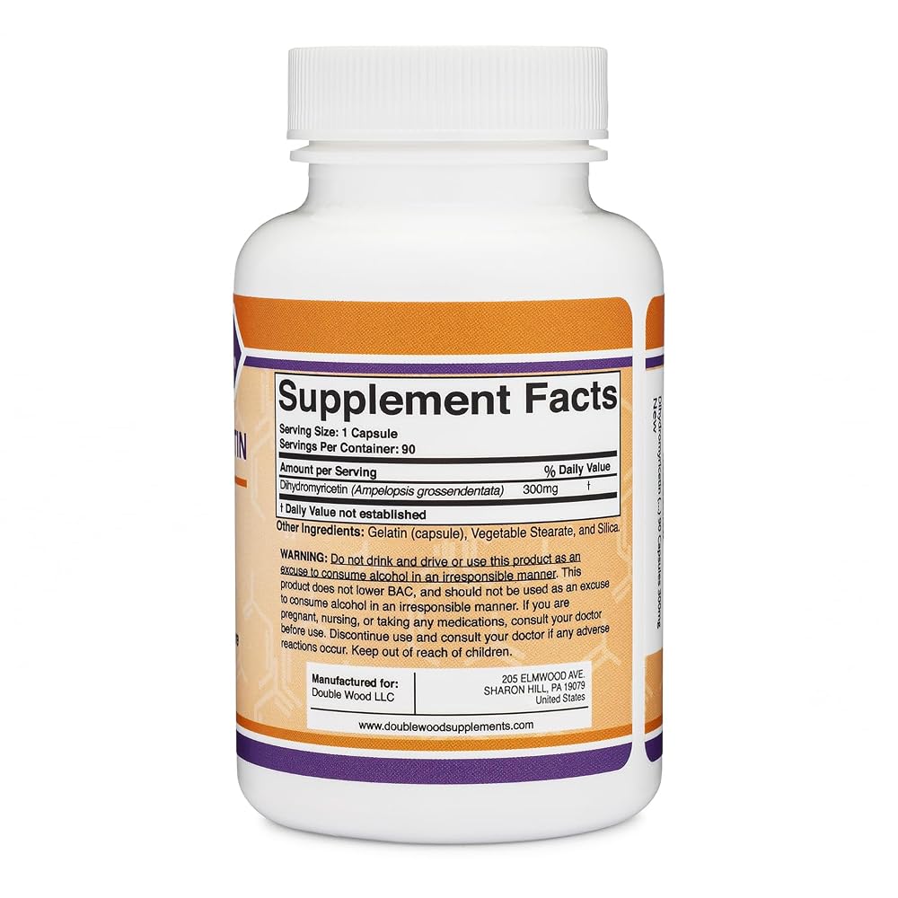 DHM Depot Dihydromyricetin 300mg Liver Support - 90 Capsules - image 3