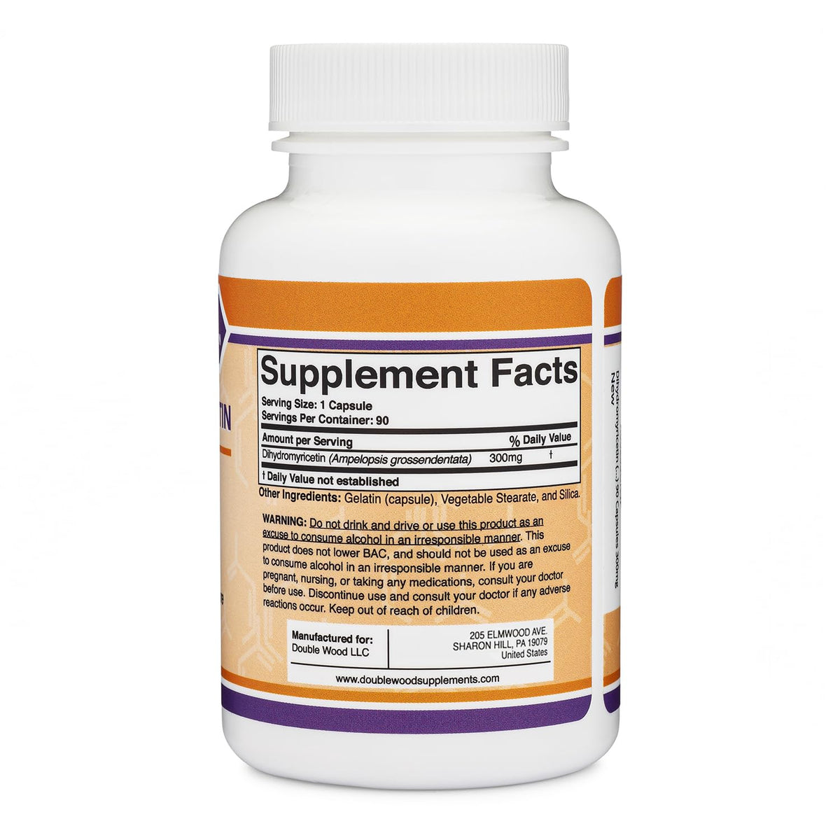 DHM Depot Dihydromyricetin 300mg Liver Support - 90 Capsules - image 3