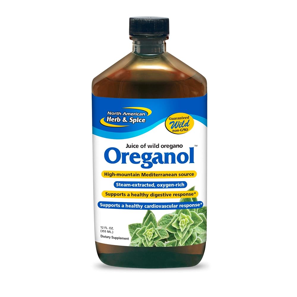 NORTH AMERICAN HERB & SPICE Oreganol P73 Wild Oregano Oil - 12 fl. oz.
