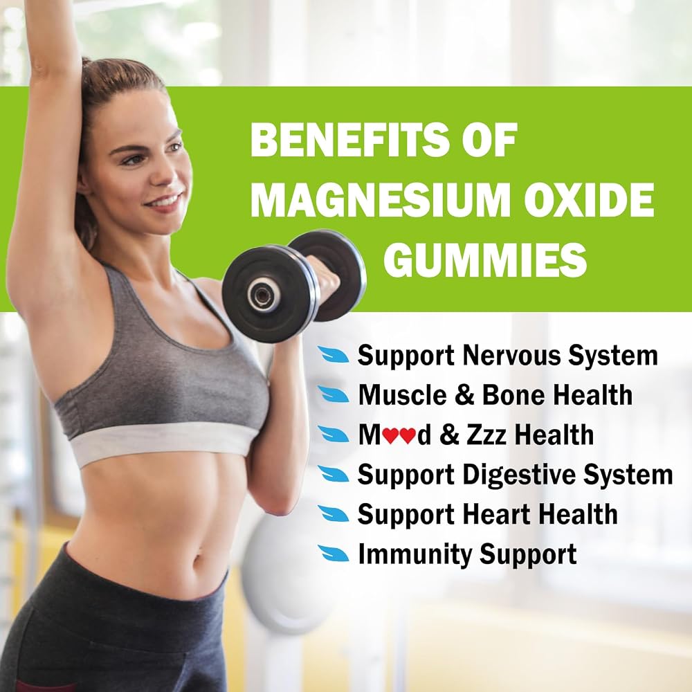 ZA'ZA K ORGANICS Magnesium Oxide Gummies for Sleep - 60 Gummies - image 4