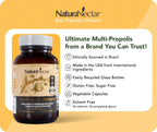 NaturaNectar Bee Propolis Ultimate Capsules - 60 Capsules - image 3