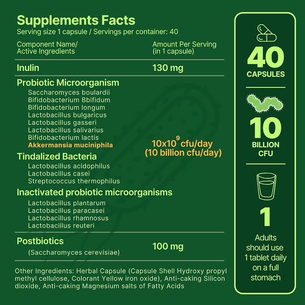 anocin Akkermansia Muciniphila Probiotic Gut Health - 10 Billion CFU - image 4