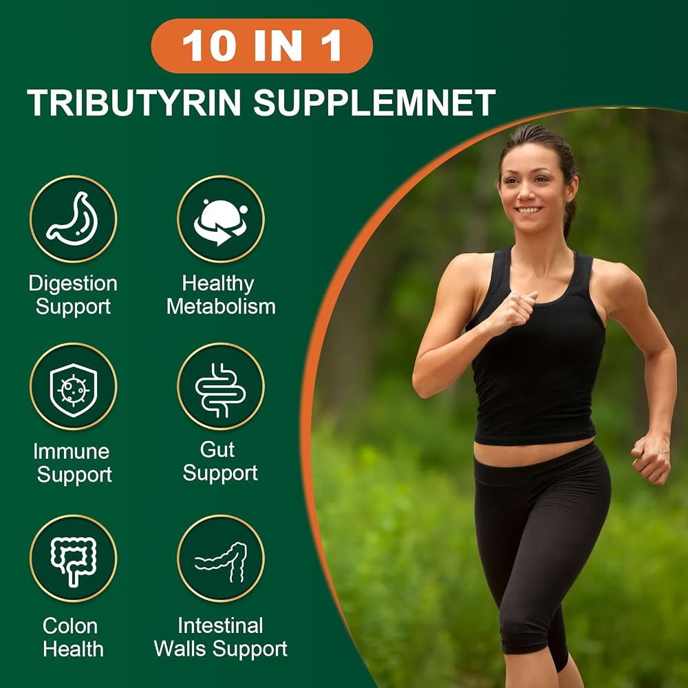 VITACRLLYNMN Tributyrin Supplement for Gut Barrier Support - 120 Capsules - image 5