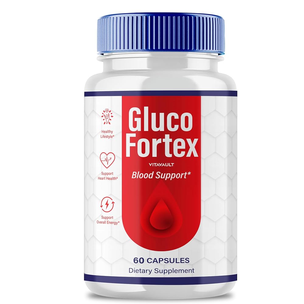 Vitavault Gluco Fortex Support Supplement - 60 Capsules