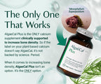 ALGAECAL Plus Calcium Supplement with D3 K2 - 120 Capsules - image 3