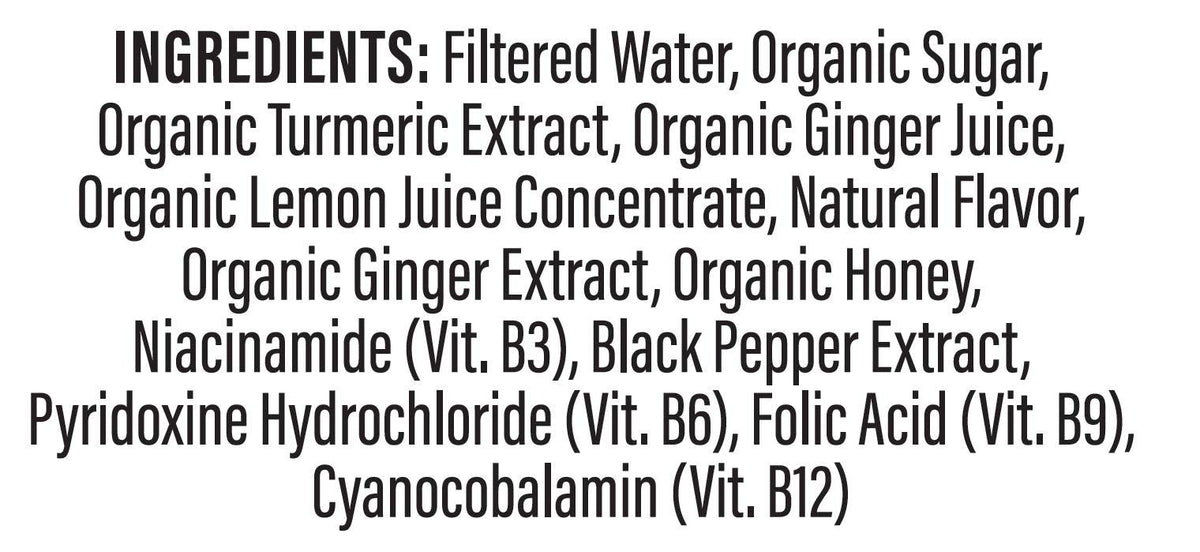 Turmeric Time Turmeric Shots - Turmeric with Ginger, Citrus & Honey
