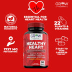 Grow Vitamin Heart Support Supplement - 90 Capsules - image 4