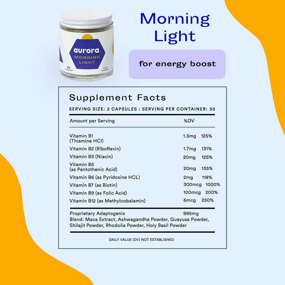 Arora Morning Light Brain Booster with Ashwagandha - 60 Capsules - image 2