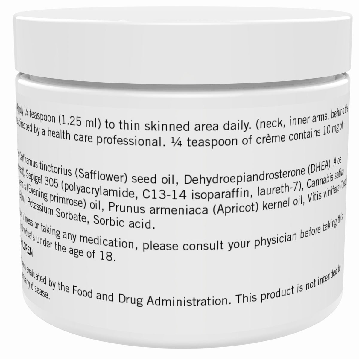 Nubeau Nutraceuticals DHEA Cream Bioidentical 10 mg - 4 Ounce - image 4