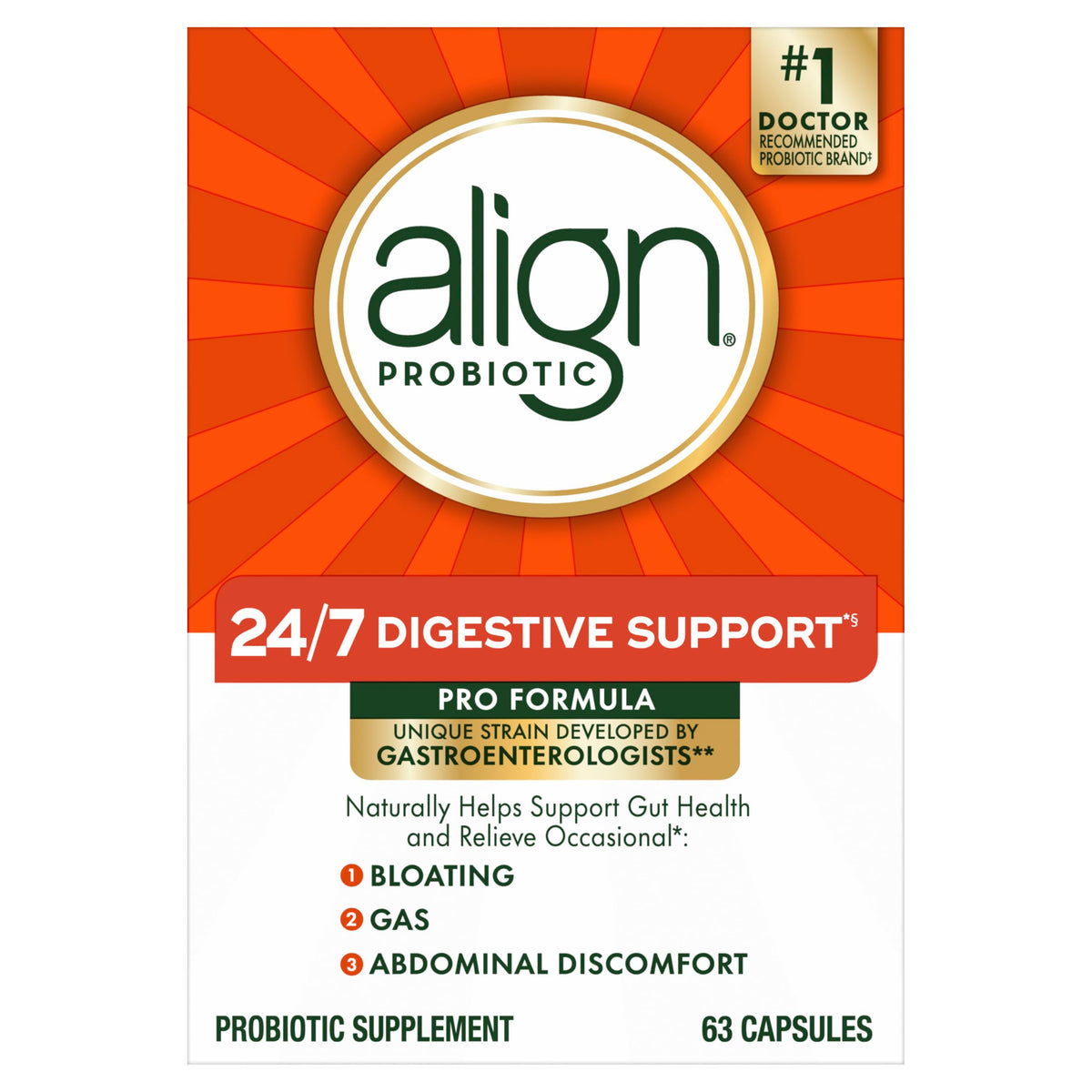 Align Pro Formula Probiotic Digestive Health - 63 Capsules - image 11