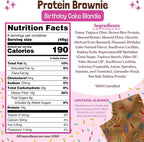 Elavi Protein Brownies - 10g Plant Protein & 10g Fiber - Vegan
