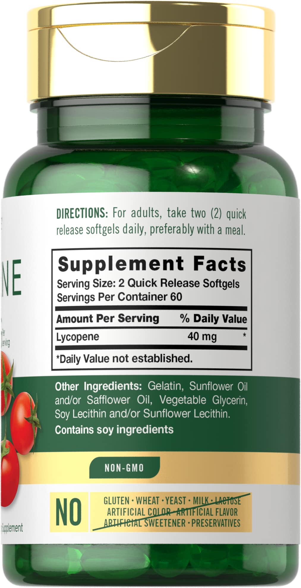 Carlyle Lycopene 40mg - 120 Softgels - image 2