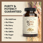 Primal Health Foods Organic Dong Quai 1000 mg - 120 Vegetarian Capsules - image 3