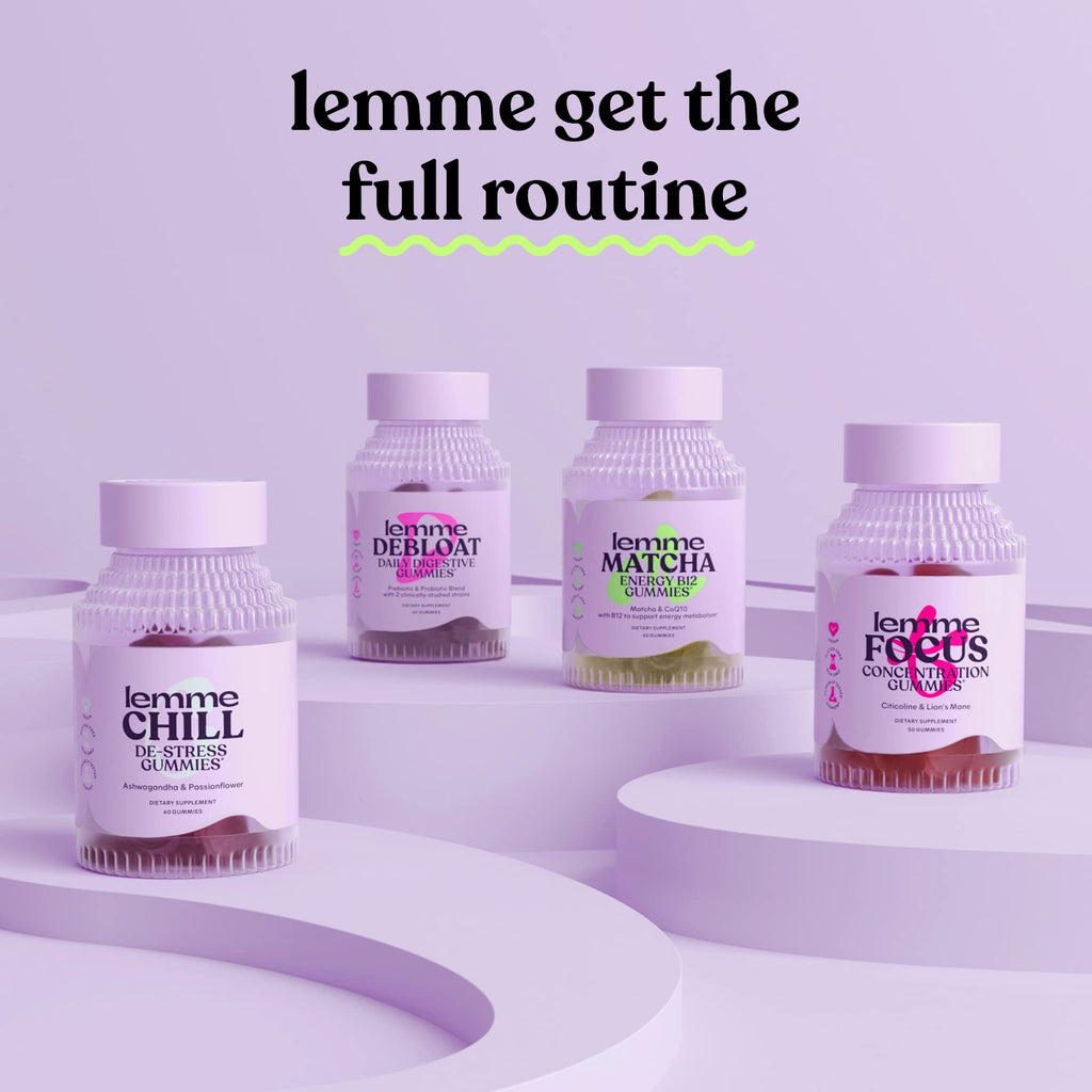 Lemme Focus Concentration & Brain Health Gummies - 50 Gummies - image 8